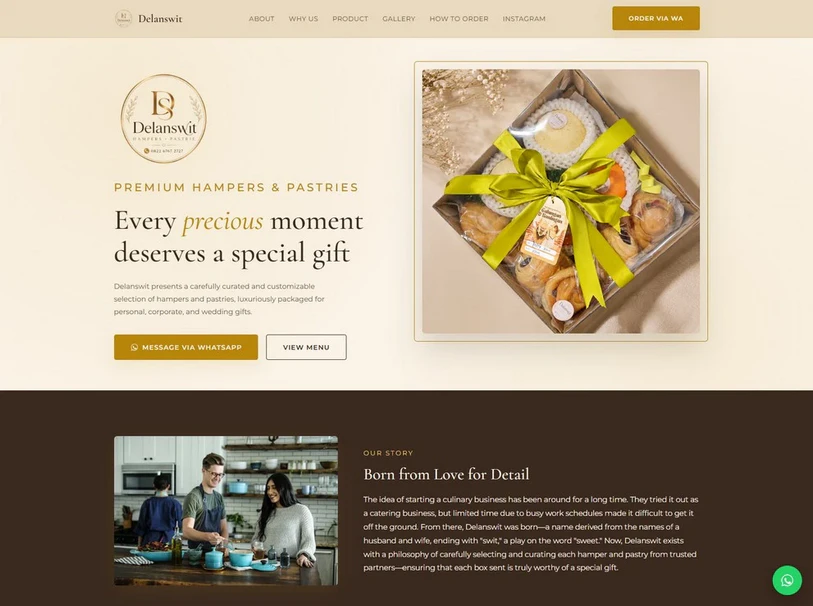 Delanswit homepage