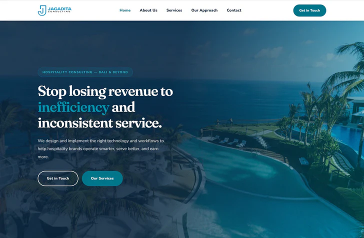 Jagadita Consulting homepage